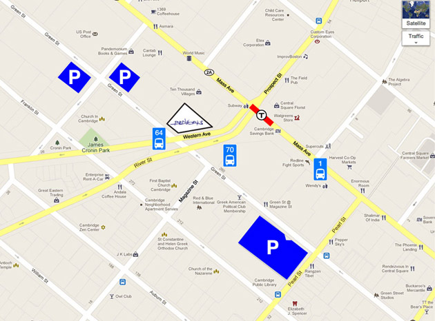Map of Central Square